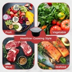 Itopfox Professional Microwave Steamer For Vegetables, Large 2 Quart Capacity, BPA Free & Dishwasher Safe, Locking Lid Design For Spill Prevention -Kitchen Chef GUEST 96edb3a3 c710 423f 9e57 a68fa43a17d1