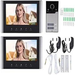 Itopfox Video Intercom System With 7in LCD Screen, HD Video Door Phone Kit For Home, 120° Wide Angle, Easy To Operate, AC100-240V (US Plug) 13 Itopfox Video Intercom System With 7in LCD Screen, HD Video Door Phone Kit For Home, 120° Wide Angle, Easy To Operate, AC100-240V (US Plug) -Kitchen Chef GUEST 97271aac 67bf 466f 942e cf01695cda89