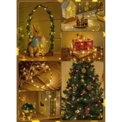 Itopfox Fairy Lights With Remote, 100 LED Waterproof String Lights Indoor Outdoor, Starry Twinkle Light For Christmas Home Bedroom Wedding DIY -Kitchen Chef GUEST 973929e6 85a3 4096 86ca ab52bb992178