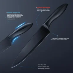 Itopfox 18-Piece Kitchen Utensils Set With Sharp Knives, Stainless Steel Holder And Cutting Board For Cooking -Kitchen Chef GUEST 976cfa93 028c 4662 87e4 7325075946b6