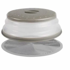 Itopfox 2 In 1 Microwave Mat & Food Cover - Silicone Bowl Holder, Splatter Guard, Multi-Use Trivet, Pot Holder, Drying Mat, Utensils Rest For Kitchen -Kitchen Chef GUEST 990cd8dd e402 4fbd bd7e f80f79492ae3