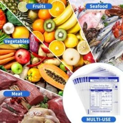 Itopfox 12 Pcs Reusable Microwave Steamer Cooking Bags For Vegetables Potatoes Meat, Perfect For Healthy Steam Cooking, Preserves Nutrients -Kitchen Chef GUEST 9c95dc2b 2564 4d6f bf5a f18d8f9a9859