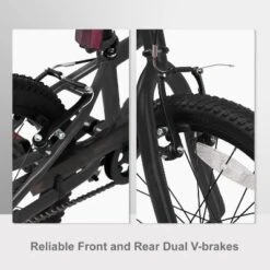 Itopfox Retro Style Kids Bike For Boys & Girls, High Carbon Steel Bicycle With Adjustable Handlebars & Seat Dual V-Brakes, Kickstand, Multiple Colors -Kitchen Chef GUEST 9d418ca1 edcf 4b53 aa79 9d79c7b0b43d