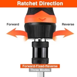 Itopfox 9-in-1 Ratcheting Screwdriver Set With Adjustable Length High-Strength Bits Phillips, Slotted, Torx, Hex, Nut Driver For Various Applications -Kitchen Chef GUEST 9d87fcb0 0036 42c8 a87a 96b36ead0e75