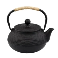 Itopfox Small Cast Iron Teapot With Stainless Steel Infuser For Loose Leaf Tea & Coffee, Stovetop Safe, Enamel Interior, Japanese Style, Black -Kitchen Chef GUEST 9e2f7435 68fc 4a71 a7af 9ed9f38cb155