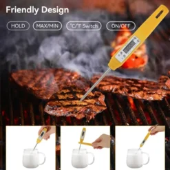 Itopfox Digital Food Thermometer With Automatic Calibration, High Accuracy Electronic Pocket Thermometer For Cooking, Meat, Liquid, Frying -Kitchen Chef GUEST 9e7266d8 d3dc 4899 90d1 c267f4ab2ab4