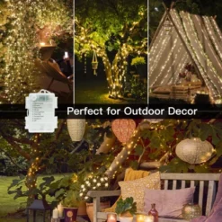 Itopfox 200 LED Outdoor String Lights, Warm White Christmas Fairy Light With Remote, Twinkle Lights For Bedroom, Dorm, Patio, Tapestry, Backyard -Kitchen Chef GUEST a20ff807 311c 4a39 aa76 358e6ebce3e6