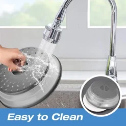 Itopfox 2-Pack Collapsible Microwave Cover With Grip Handle, Splatter Proof For Plates & Bowls, Dishwasher Safe & BPA Free Kitchen Gadget -Kitchen Chef GUEST a49c43a3 fa60 47b2 9e01 a8b5e5fb1f81