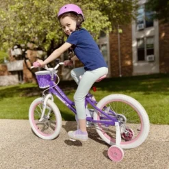 Itopfox Angel Girls Bike For Toddlers And Kids With Training Wheels & Basket, Handbrake & Kickstand, Perfect For Riding Fun -Kitchen Chef GUEST a52e1ff2 e64b 48ab a303 b10960f80c84