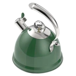 Itopfox Harriet Tea Kettle Stovetop, 2.5 Quart Whistling Stainless Steel Tea Pot With 3-Layer Base Unique Ergonomic Handle, Includes Pot Holder & Mat -Kitchen Chef GUEST a5790653 5c77 4f27 bfb8 f349ca25f055