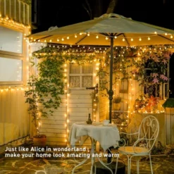 Itopfox 100 LED Connectable Globe String Lights Indoor Bedroom, Warm White Christmas Fairy Lights With Remote, 8 Modes Hanging For Room Classroom -Kitchen Chef GUEST a6d14384 81c4 4e78 92a1 a3a508f50dc9