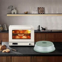 Itopfox 2 In 1 Silicone Microwave Splatter Cover & Mat, Multi-use Kitchen Trivet, Pot Holder, Drying & Baking Pad, Utensil Rest, Counter Protector 11 Itopfox 2 In 1 Silicone Microwave Splatter Cover & Mat, Multi-use Kitchen Trivet, Pot Holder, Drying & Baking Pad, Utensil Rest, Counter Protector -Kitchen Chef GUEST a6d585c5 5eca 43d3 a130 362892396c4b