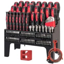 Itopfox 124-Piece Magnetic Screwdriver Set With Slotted Phillips Pozidriv, Hex, Torx, Precision, Ratcheting Screwdriver & Nut Drivers In Storage Rack -Kitchen Chef GUEST a7f6fca4 f04d 477b 9fd6 41c99168a575
