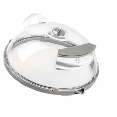 Itopfox Microwave Splatter Cover With Water Steamer, Integrated Handle, Plate Cover, Splatter Guard, Cookware Lid, House Essentials For Gift 9 Itopfox Microwave Splatter Cover With Water Steamer, Integrated Handle, Plate Cover, Splatter Guard, Cookware Lid, House Essentials For Gift - Image 7