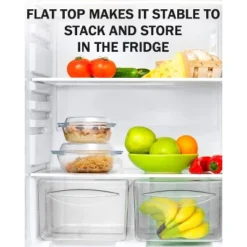 Itopfox Clear Round Glass Casserole With Lid, Microwave & Oven Safe Bakeware, Freezer & Dishwasher Friendly, Easy Grab Baking Dish 14 Itopfox Clear Round Glass Casserole With Lid, Microwave & Oven Safe Bakeware, Freezer & Dishwasher Friendly, Easy Grab Baking Dish -Kitchen Chef GUEST acc77c8a 7955 4969 bd44 3fb65afc4549