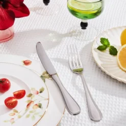 Itopfox 60 Piece Teardrop Silverware Set For 12, 18/10 Stainless Steel Flatware Set, Modern Design Cutlery Set For Home/Hotel/Wedding 10 Itopfox 60 Piece Teardrop Silverware Set For 12, 18/10 Stainless Steel Flatware Set, Modern Design Cutlery Set For Home/Hotel/Wedding -Kitchen Chef GUEST ade265f1 e837 4826 b428 51a746d88278