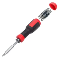 Itopfox 13-in-1 Multi Screwdriver Set With Torx, Flat Head, Phillips, Hex, Square & 1/4 Nut Driver - Adjustable & Compact -Kitchen Chef GUEST ae3642d6 d892 436b 905e a8ca7a58da9d
