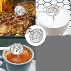 Itopfox Instant Read Food Thermometer With Clip For Coffee, Tea, Chocolate Milk Foam, And Meat Cooking -Kitchen Chef GUEST b06d216d b39d 4f77 9adf 1c55bf810eef