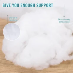 Itopfox Hotel Collection Bed Pillows 2 Pack, Standard Size Cooling Pillows, Premium Soft Down Alternative Fill For Side Stomach Back Sleepers -Kitchen Chef GUEST b107d02d 354c 4a57 9046 ea52176eef4a