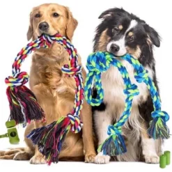 Itopfox Heavy Duty Dog Rope Toys For Aggressive Chewers, Tough Tug Of War Toys For Large, Medium & Small Dogs – 5 Pack With 2 Ropes & 3 Supplies -Kitchen Chef GUEST b18673a2 413a 4824 8f2a e907eaf0657c