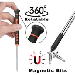 Itopfox 12-Piece Precision Screwdriver Set With Flathead, Phillips, Pentalobe Bits For Electronics, Watches, Jewelry, And DIY Repairs -Kitchen Chef GUEST b362914c 1cdc 41c0 94d0 b0aeca8ccfe1