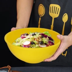 Itopfox Classic Mixing Bowl Set, Microwave And Dishwasher Safe, Ideal For Baking, Prepping, Cooking And Serving Food (Set Of 6, Red) -Kitchen Chef GUEST b44a3769 3447 4cf5 be1b b8c17cfd2736