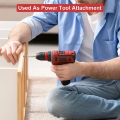 Itopfox 13-in-1 Multi Screwdriver Set With Torx, Flat Head, Phillips, Hex, Square & 1/4 Nut Driver - Adjustable & Compact