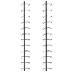 Itopfox 2 Pack Wall Mounted Wine Rack For 24 Bottles, Detachable Wine Storage Organizer Display Holder For Kitchen, Dining Room, Bar, Wine Cellar -Kitchen Chef GUEST b55c1ded 187f 4537 80f0 f0fd0a6d2438