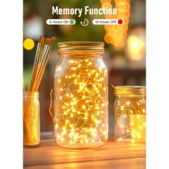 Itopfox Twinkle Fairy Lights With Remote And Timer, 100 LED USB Plug In String Lights, Waterproof 8 Modes For Bedroom Indoor Wreath DIY Party Wedding -Kitchen Chef GUEST b8e00bce 27d4 4a14 8e66 3e9a6be86804