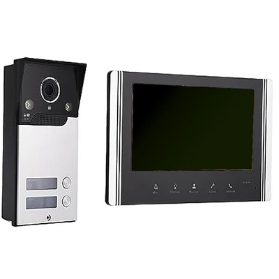 Itopfox Video Intercom System With 7in LCD Screen, HD Video Door Phone Kit For Home, 120° Wide Angle, Easy To Operate, AC100-240V (US Plug) 11 Itopfox Video Intercom System With 7in LCD Screen, HD Video Door Phone Kit For Home, 120° Wide Angle, Easy To Operate, AC100-240V (US Plug) - Image 9
