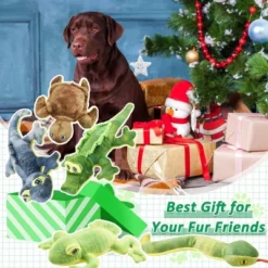 Itopfox Stuffed Animal Dog Toys, 5 Pack Tough Squeaky Plush Toys Assortment, Great Value Pet Toys Bundle, Woodland Series Chew Toys For Dogs -Kitchen Chef GUEST bc3b9e83 1d88 41fc 8d6e 2a51ec27645f