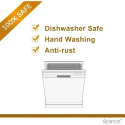 Itopfox 16-Piece Modern Black Hammered Silverware Set With Ultra Sharp 2-IN-1 Serrated Knives, Stainless Steel Flatware Set, Titanium Plated Cutlery -Kitchen Chef GUEST c40a8491 bb29 4f4e b2ab 853c20cfddd2