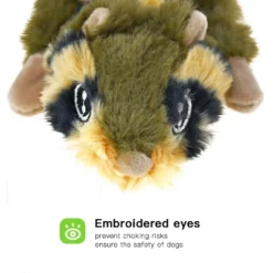 Itopfox 6 Pack Squeaky Dog Toys, No Stuffing Crinkle Plush Chew Toys For Small Puppies, Cute Animal Shapes For Teething Pets -Kitchen Chef GUEST c508542d 5432 4ff3 b67a 8776d7873d6c