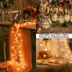 Itopfox 200 LED Outdoor String Lights, Warm White Christmas Fairy Light With Remote, Twinkle Lights For Bedroom, Dorm, Patio, Tapestry, Backyard -Kitchen Chef GUEST cd349cc1 be4a 4b22 a823 a186efacdde3