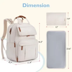 Itopfox Expandable Diaper Backpack For Twins, Large Baby Bag With Multiple Pockets, Water-Resistant & Durable For Parents -Kitchen Chef GUEST ce6370d4 1a3a 4bdd 8123 42a23d5168d5