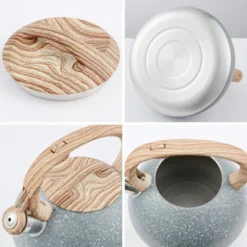 Itopfox Whistling Tea Kettle, Stainless Steel Teapot For Stovetop & Induction Stove, Fast Boiling Water Pot With Loud Whistle, Ergonomic Handle -Kitchen Chef GUEST d0d6ca1d 05ad 4408 a911 2cd2a1199adf