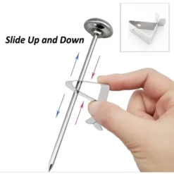 Itopfox Instant Read Food Thermometer With Clip For Coffee, Tea, Chocolate Milk Foam, And Meat Cooking -Kitchen Chef GUEST d14996b0 88d5 4afd ac74 1c7fed852866