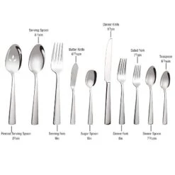 Itopfox 45-Piece Silverware Set, Durable Stainless Steel Flatware For 8, Ergonomic Design With Steak Knives, Rust-proof, Dishwasher Safe Kitchen 14 Itopfox 45-Piece Silverware Set, Durable Stainless Steel Flatware For 8, Ergonomic Design With Steak Knives, Rust-proof, Dishwasher Safe Kitchen -Kitchen Chef GUEST d28057f2 7f02 4f40 b146 1c0648ff440c