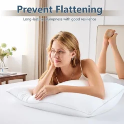 Itopfox Queen Size Pillows Set Of 2, Hotel Quality Cooling Pillows For Side Back Stomach Sleepers, Down Alternative Luxury Supportive Fluffy Pillows -Kitchen Chef GUEST d35a9387 944f 490c 87b0 3e22cbd8b0f5