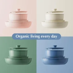 Itopfox Ceramic Nonstick Cookware Set With Detachable Handle, 5-Piece Kitchen Pots And Pans, PFAS PFOA & PTFE Free, Safe For All Stovetops -Kitchen Chef GUEST d3b65e8c 71fd 4d99 ae7d 05264d75d72c