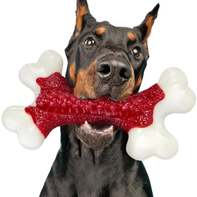 Itopfox Tough Chew-Proof Dog Toys For Aggressive Chewers, Large Breed Nylon Bone Toy, Almost Indestructible For Dogs 8 Itopfox Tough Chew-Proof Dog Toys For Aggressive Chewers, Large Breed Nylon Bone Toy, Almost Indestructible For Dogs - Image 6