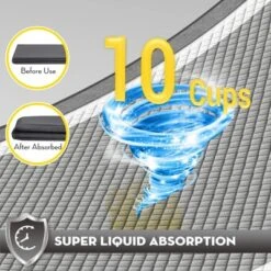 Itopfox Charcoal Pet Pee Pads With Odor-Control & Super Absorbent Up To 10 Cups, 6-Layer Quick Dry & Leak-Proof With Adhesive Tabs, Disposable -Kitchen Chef GUEST d4ea585b e35a 4d93 adf6 8ab968dbf9d7