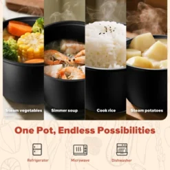 Itopfox Large Microwave Cookware Steamer - Vegetable Steamer For Cooking, Microwave Cooker With Food Container, Removable Filter And Dishwasher Safe -Kitchen Chef GUEST d8966e0e 73b1 4ec2 ae50 6e7eee6fb236