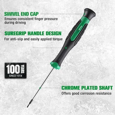 Itopfox 12-Piece Mini Screwdriver Set With Magnetic Tips, Includes Slotted, Phillip, And Star Screwdrivers, Premium Alloy Steel, SureGrip Handle 7 Itopfox 12-Piece Mini Screwdriver Set With Magnetic Tips, Includes Slotted, Phillip, And Star Screwdrivers, Premium Alloy Steel, SureGrip Handle - Image 5