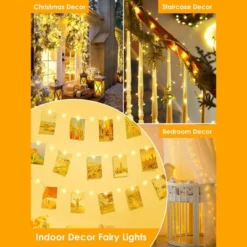 Itopfox 66Ft 200 LED Fairy Lights Plug In, Waterproof String Lights Outdoor & Indoor 8 Modes Christmas Light Bedroom Decor, Timer Twinkle Lights -Kitchen Chef GUEST dc2918f7 c742 4233 ae46 79019b8bce0d