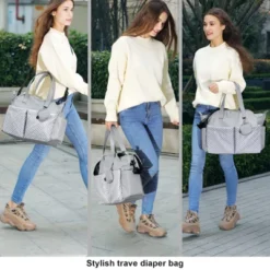 Itopfox Large Tote Diaper Bag For Baby Boys And Girls, Adjustable Shoulder Strap, Multiple Pockets, Waterproof -Kitchen Chef GUEST e08aef10 d21d 4203 b889 f1ae02df85ad