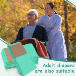 Itopfox 3-Pack Diaper Disposal Bags For 1650 Diapers, Lavender Scented, Fits DEKOR Classic Pails, Extra Thick & Leak-Proof -Kitchen Chef GUEST e092c5b4 25bf 4183 bcb8 d9211f8bf7c9