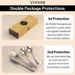 Itopfox 16-Piece Heavy Duty Silverware Set With Steak Knives, Stainless Steel Cutlery For 4, Dishwasher Safe Flatware For Home, Dorms, Restaurants -Kitchen Chef GUEST e19036ac 6b8b 4c31 8865 885732251210