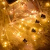 Itopfox 5 Pack 20 LED Fairy Lights With Timer, Silver Wire String Light For Bedroom Party Wedding Decorations, Warm White -Kitchen Chef GUEST e24605c6 e8cf 4fa7 a7e6 18e0904106f5