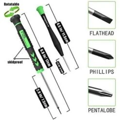 Itopfox 12-Piece Precision Screwdriver Set With Flathead, Phillips, Pentalobe Bits For Electronics, Watches, Jewelry, And DIY Repairs -Kitchen Chef GUEST e29ccc83 133a 438d a37d a51af0c6f866